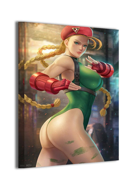 Cammy Wall Art | Street Fighter Acrylic, Metal & Canvas Print - Snapping Turtle Gallery