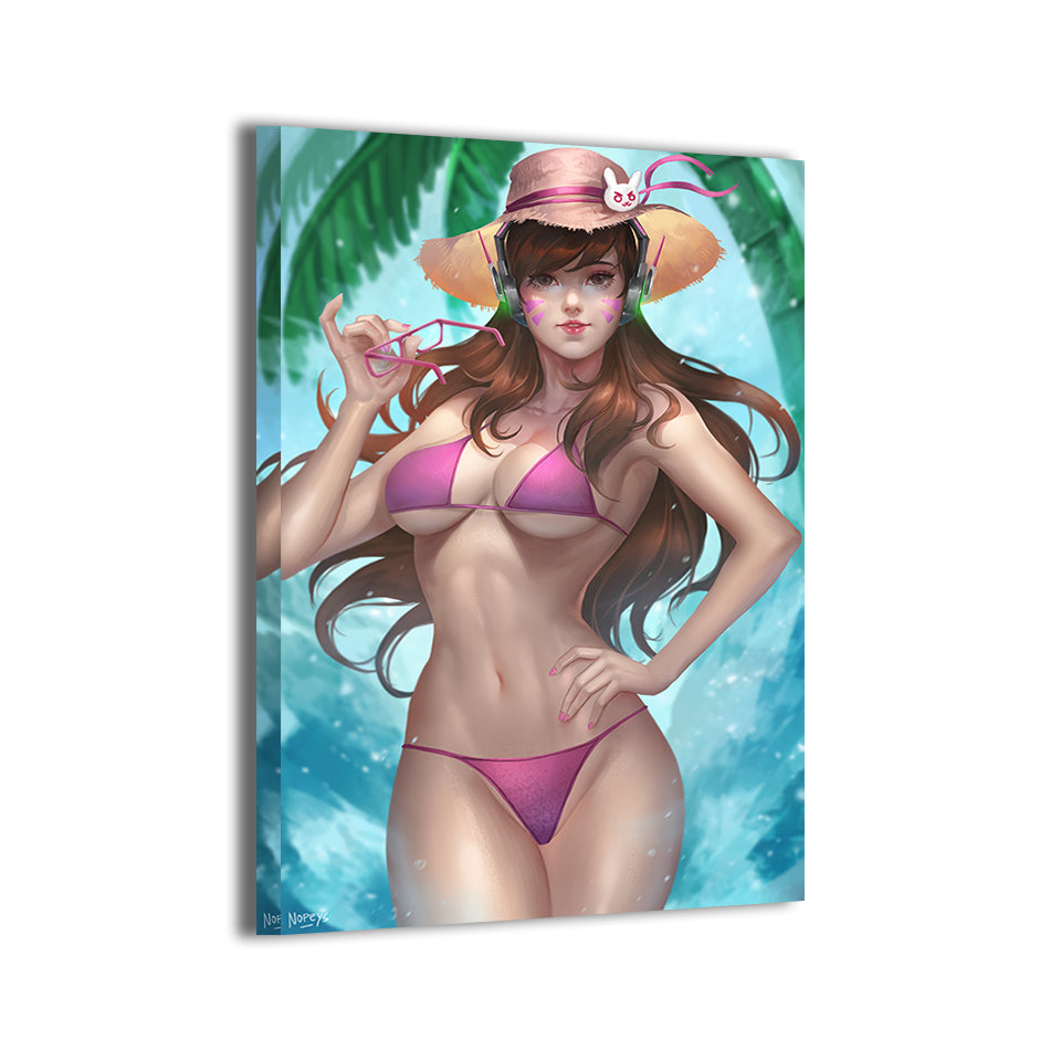 d.va by nopeys; gallery-wrapped canvas, ready to hang.