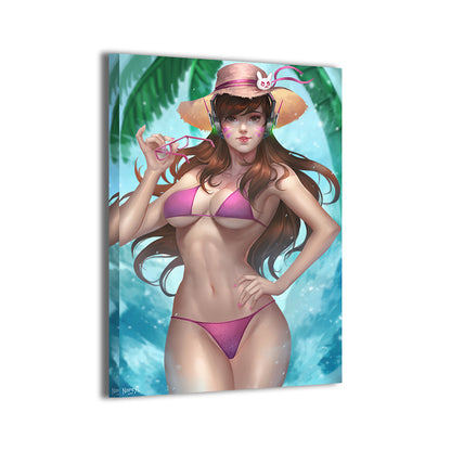 d.va by nopeys; gallery-wrapped canvas, ready to hang.