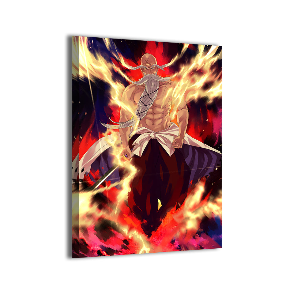 Yamamoto from Bleach by [Artist]; gallery-wrapped, ready to hang.