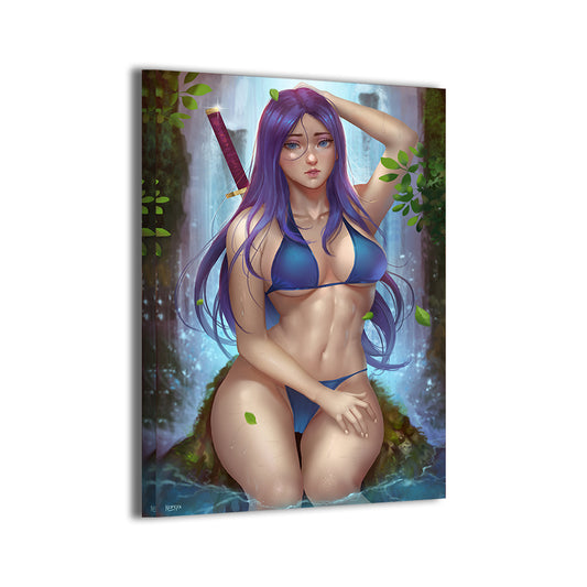 psylocke by nopeys; gallery-wrapped canvas, ready to hang.