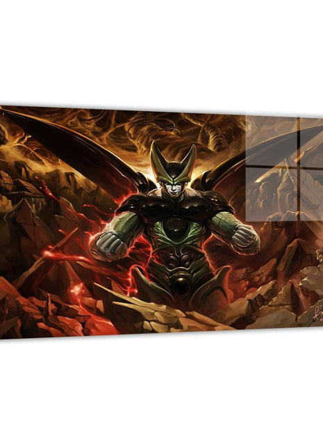 Cell Wall Art | Dragon Ball Z Anime Acrylic, Metal & Canvas Print - Snapping Turtle Gallery