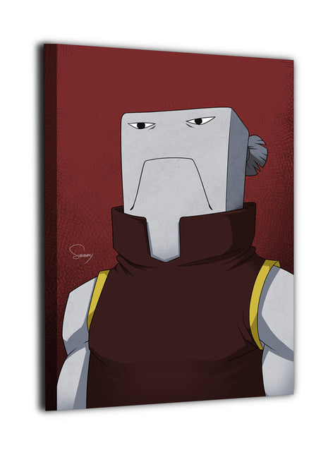 Cementoss Wall Art | My Hero Academia Acrylic, Metal & Canvas - Snapping Turtle Gallery