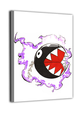 Chain Chomp Ghost Fusion Wall Art