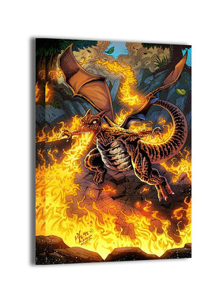 Charizard Wall Art | Pokémon Fan Art | Snapping Turtle Gallery [variant_option1] Print, Premium Wall Art by Snapping Turtle Gallery