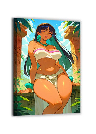 Chel Wall Art | The Road to El Dorado Fan Art | Snapping Turtle Gallery [variant_option1] Print, Premium Wall Art by Snapping Turtle Gallery