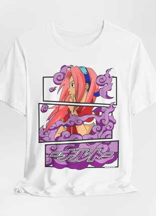 Cherry Blossom Ninja Shirt | Naruto Fan Art | Snapping Turtle Gallery [variant_option1] Print, Premium Wall Art by Snapping Turtle Gallery