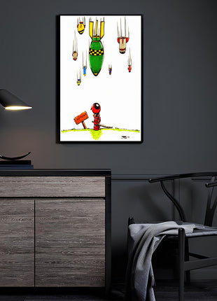 Incoming Payload Wall Art