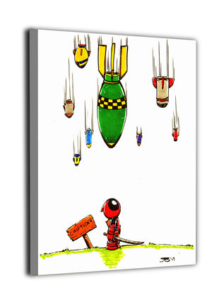 Incoming Payload Wall Art