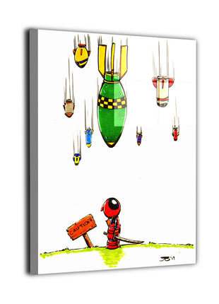 Incoming Payload Wall Art