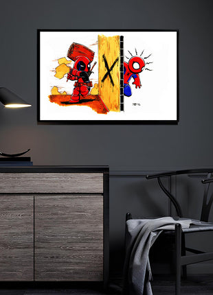 Wrong Wall Wall Art