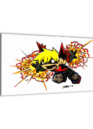 Fiery Determination Wall Art