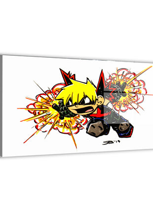 Fiery Determination Wall Art