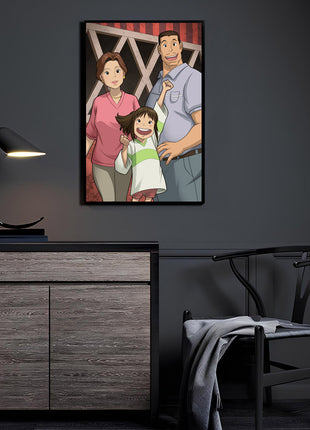 Spirited Away Wall Art | Studio Ghibli Acrylic, Metal & Canvas - Snapping Turtle Gallery