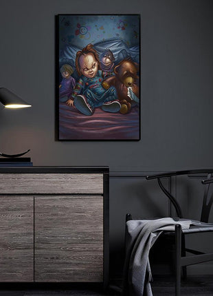 Chucky Wall Art | Child's Play Ultra-HD Acrylic, Metal & Canvas Print - Snapping Turtle Gallery