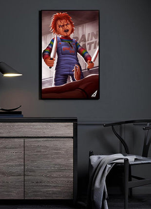 Chucky Wall Art | Child's Play Ultra-HD Acrylic, Metal & Canvas Print - Snapping Turtle Gallery