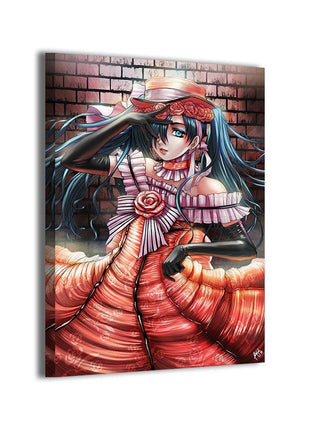 Ciel Phantomhive Wall Art | Black Butler Acrylic, Metal & Canvas - Snapping Turtle Gallery