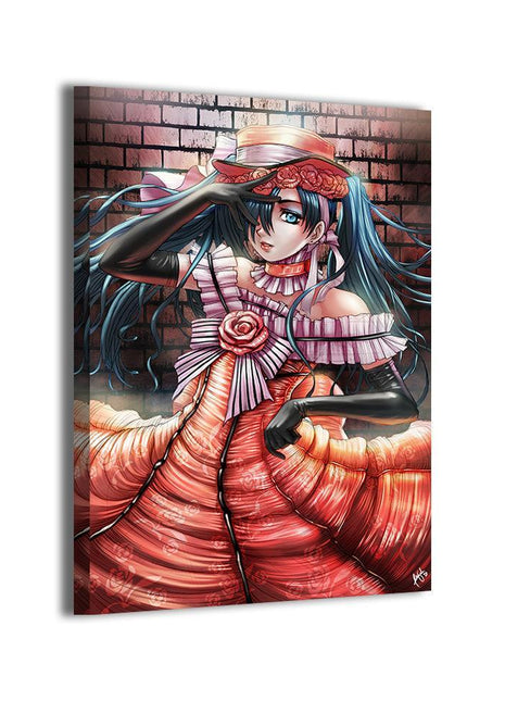 Ciel Phantomhive Wall Art | Black Butler Acrylic, Metal & Canvas - Snapping Turtle Gallery