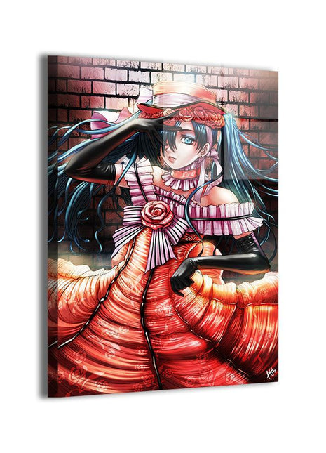 Ciel Phantomhive Wall Art | Black Butler Acrylic, Metal & Canvas - Snapping Turtle Gallery