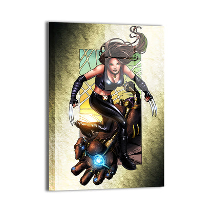 Claws Unleashed Wall Art Metal Print | Snapping Turtle Gallery
