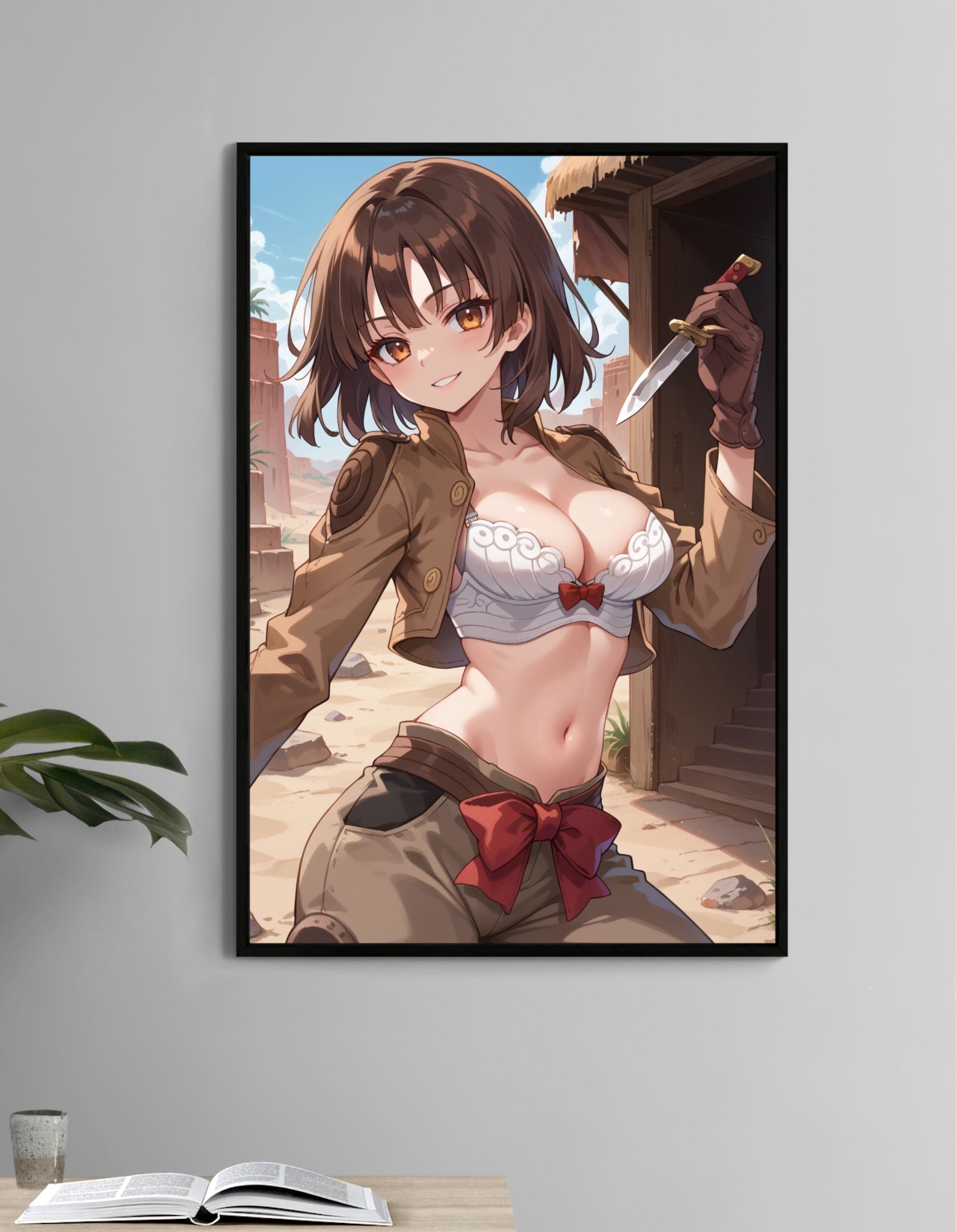 Close-up view of Thief wall art showcasing bold details and dynamic design from Ragnarök Online