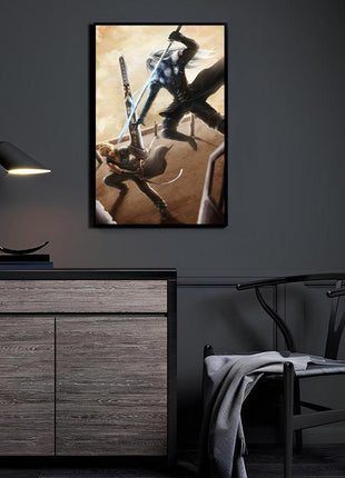 Cloud Strife Wall Art | Final Fantasy Fan Art | Snapping Turtle Gallery - Snapping Turtle Gallery