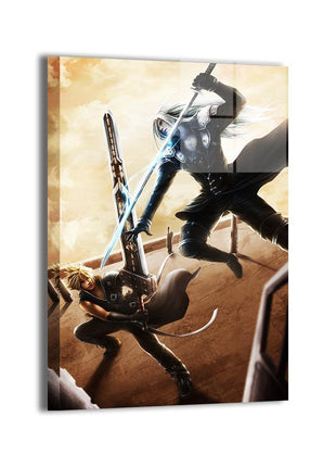 Cloud Strife Wall Art | Final Fantasy Fan Art | Snapping Turtle Gallery - Snapping Turtle Gallery