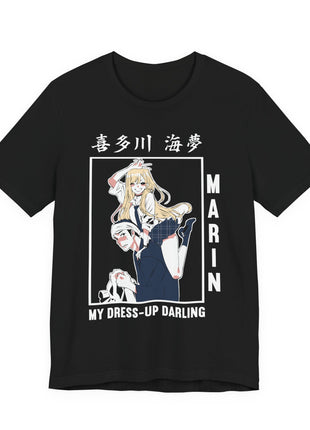Cosplay Partners Marin & Gojo Shirt | My Dress-Up Darling Fan Art | Snapping Turtle Gallery [variant_option1] Print, Premium Wall Art by Snapping Turtle Gallery