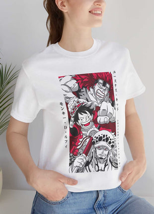 Luffy Law Kid One Piece Anime Shirt - Snapping Turtle Gallery
