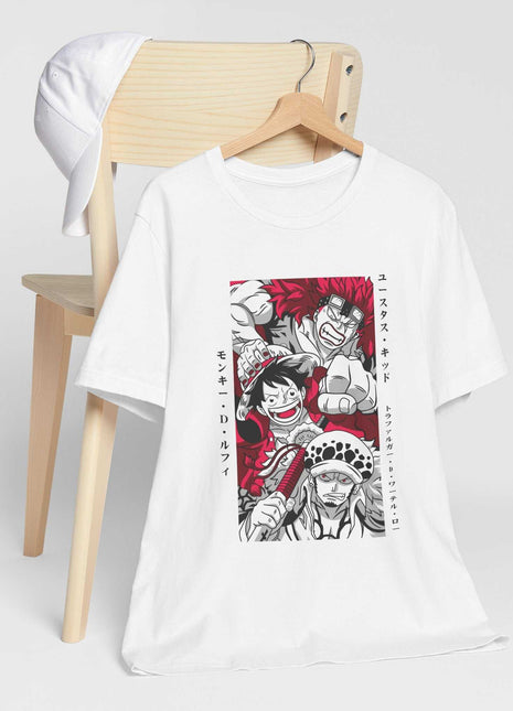Luffy Law Kid One Piece Anime Shirt - Snapping Turtle Gallery