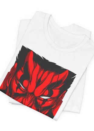 Crimson Demon Samurai Anime Shirt | Snapping Turtle Gallery [variant_option1] Print, Premium Wall Art by Snapping Turtle Gallery