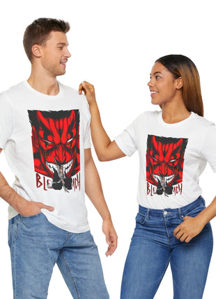 Crimson Demon Samurai Anime Shirt | Snapping Turtle Gallery [variant_option1] Print, Premium Wall Art by Snapping Turtle Gallery