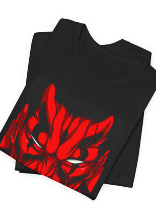Crimson Demon Samurai Anime Shirt | Snapping Turtle Gallery [variant_option1] Print, Premium Wall Art by Snapping Turtle Gallery