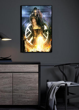 Crossbones Wall Art | Marvel Ultra-HD Acrylic, Metal & Canvas Print - Snapping Turtle Gallery