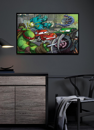 Crossover Wall Art | Crossover Fan Art | Snapping Turtle Gallery - Snapping Turtle Gallery