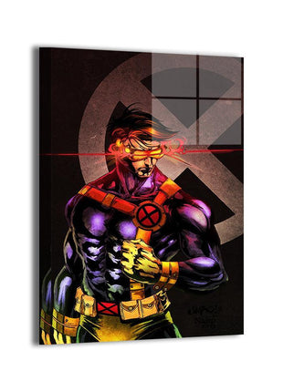 Cyclops Wall Art | X-Men Marvel Ultra-HD Acrylic, Metal & Canvas Print - Snapping Turtle Gallery