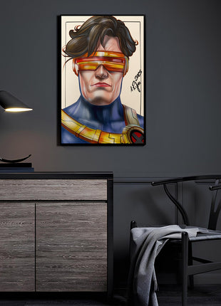 Cyclops Wall Art | Aurelio Rigoni Acrylic, Metal & Canvas Print - Snapping Turtle Gallery