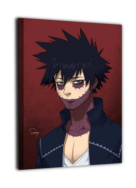 Dabi Wall Art | My Hero Academia Acrylic, Metal & Canvas - Snapping Turtle Gallery