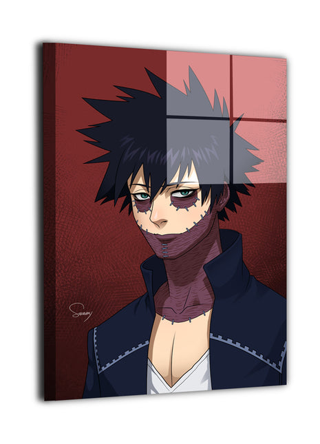 Dabi Wall Art | My Hero Academia Acrylic, Metal & Canvas - Snapping Turtle Gallery