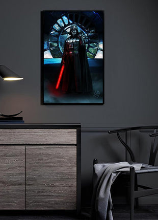 Darth Vader Wall Art | Star Wars Fan Art | Snapping Turtle Gallery [variant_option1] Print, Premium Wall Art by Snapping Turtle Gallery