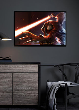 Jar Jar Binks as Darth Jar Jar Sith Lord on Acrylic wall art