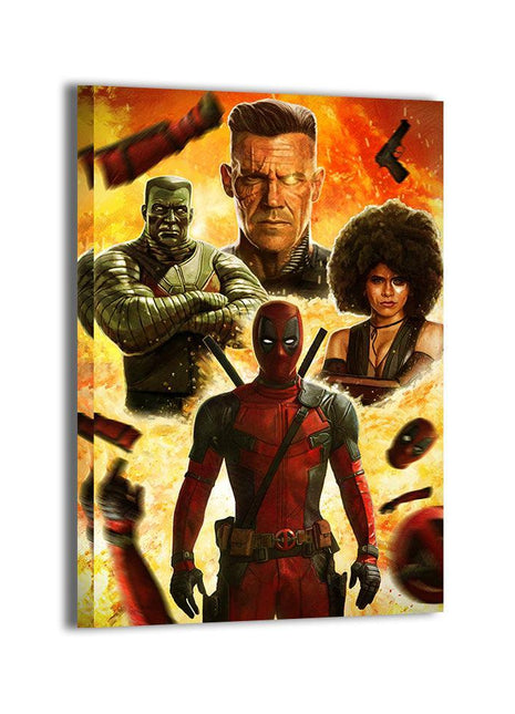 Deadpool Wall Art | Marvel Fan Art | Snapping Turtle Gallery - Snapping Turtle Gallery