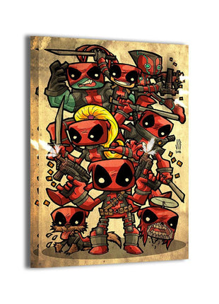 Deadpool Wall Art | Marvel Ultra-HD Acrylic, Metal & Canvas Print - Snapping Turtle Gallery