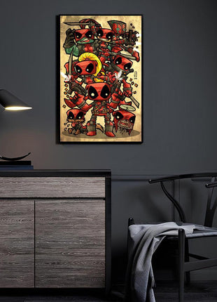 Deadpool Wall Art | Marvel Ultra-HD Acrylic, Metal & Canvas Print - Snapping Turtle Gallery