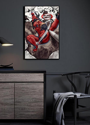Deadpool Wall Art | Marvel Ultra-HD Acrylic, Metal & Canvas Print - Snapping Turtle Gallery