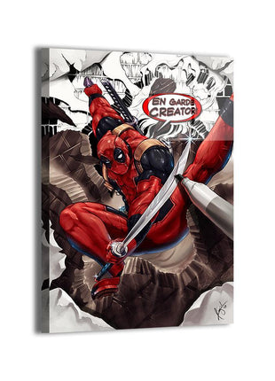 Deadpool Wall Art | Marvel Ultra-HD Acrylic, Metal & Canvas Print - Snapping Turtle Gallery