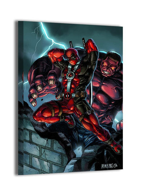 Deadpool Wall Art | Merc With a Monster | Snapping Turtle Gallery - Snapping Turtle Gallery