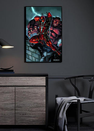 Deadpool Wall Art | Merc With a Monster | Snapping Turtle Gallery - Snapping Turtle Gallery