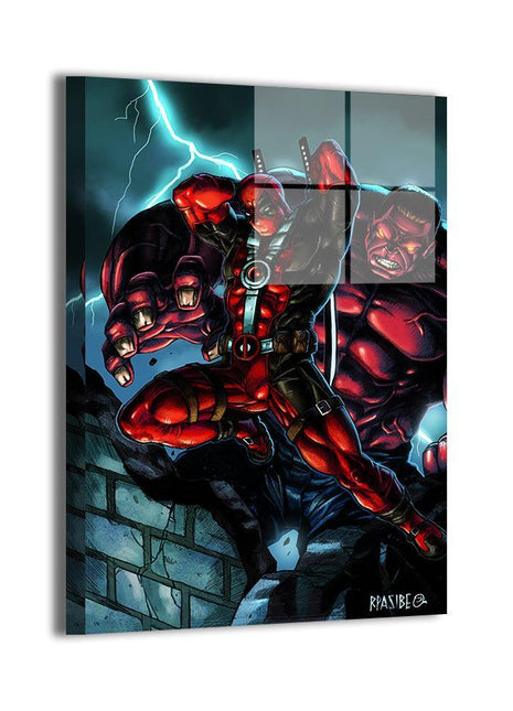 Deadpool Wall Art | Merc With a Monster | Snapping Turtle Gallery - Snapping Turtle Gallery
