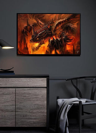 Deathwing Wall Art | World of Warcraft HD Acrylic, Metal & Canvas - Snapping Turtle Gallery
